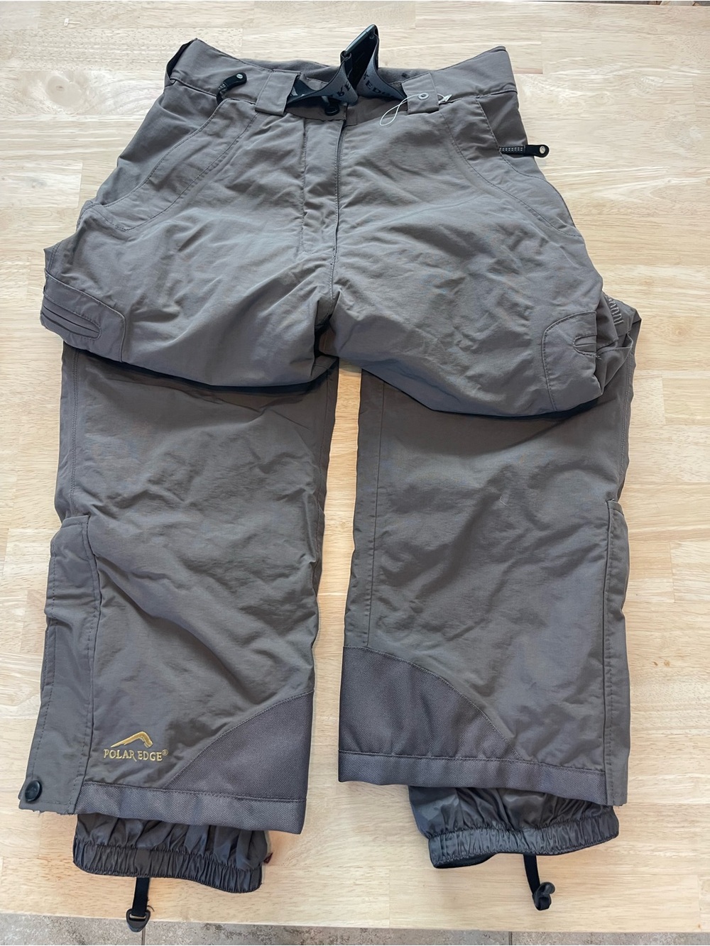 POLAR EDGE Gray Snow Ski Snowboard Pants  Series Alamosa Size M woman’s